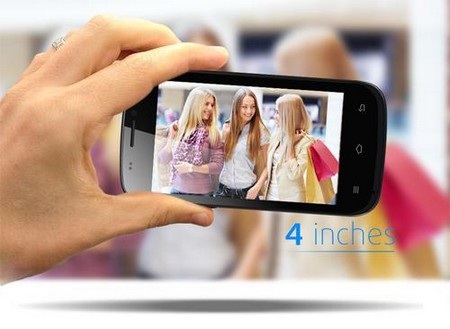Smartphone FPT F69 hấp dẫn trong mùa du lịch nhờ pin khủng - 2 Màn hình 4 inches nhỏ gọn và thời trang