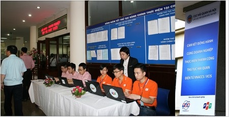 Đội ngũ Hải quan điện tử FPT sẵn sàng hỗ trợ doanh nghiệp tại chi Cục Hải quan Bắc Hà Nội