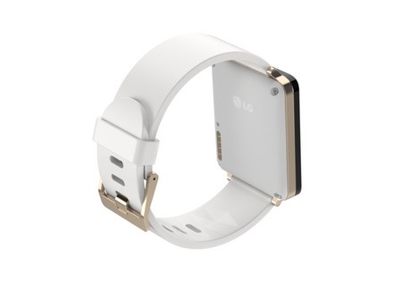 LG hé lộ loạt hình ảnh mới đồng hồ thông minh G Watch - 11 Các góc cạnh của phiên bản G Watch vàng sâm-panh