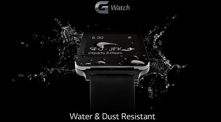 LG hé lộ loạt hình ảnh mới đồng hồ thông minh G Watch - 5 Hỗ trợ chức năng chống thấm nước và bám bụi