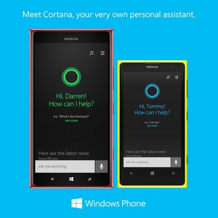 Cortana là “câu trả lời” của Microsoft dành cho Siri của Apple và Google Now của Google