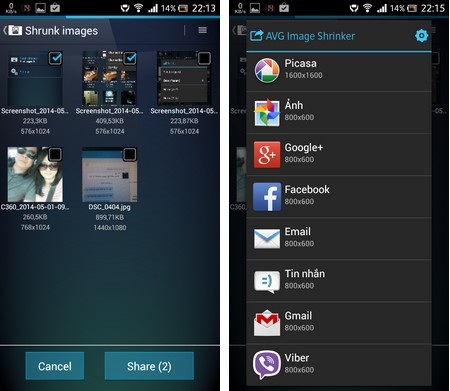 Thu nhỏ kích thước file ảnh để tiết kiệm dung lượng trên smartphone - 4 Thu nhỏ kích thước file ảnh để tiết kiệm dung lượng trên smartphone