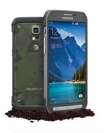 Samsung ra mắt biến thể siêu bền Galaxy S5 Active tại Mỹ - 1 Galaxy S5 Active có nhiều nét thiết kế tương đồng với Galaxy S4 Active trước đây