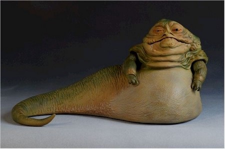 Giảm 120 kg trọng lượng cơ thể trong 18 tháng vì bị vợ “chê” béo - 2 Nhân vật Jabba the Hutt trong bộ phim Star Wars nổi tiếng