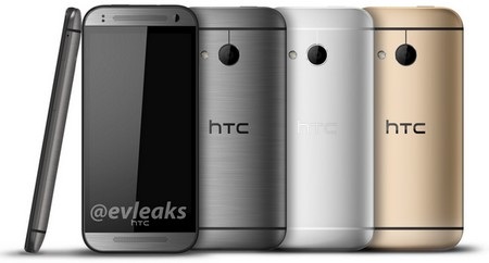 Rò rỉ ảnh thực tế nhiều màu sắc của HTC One M8 mini - 2 Ảnh chính thức với nhiều màu sắc khác nhau của HTC One mini 2