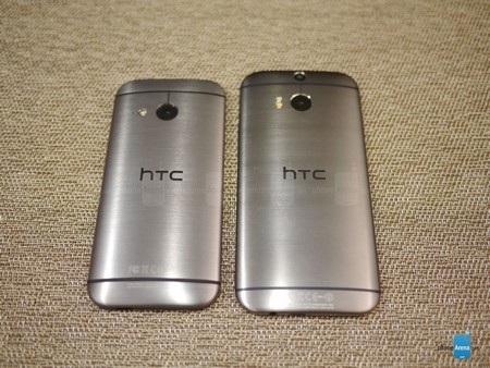 HTC bất ngờ trình làng “biến thể thu nhỏ” của smartphone One M8 - 2 Điểm khác biệt rõ nét ở cụm camera kép trên HTC One M8 so với One Mini 2