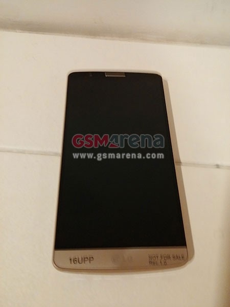Lộ loạt ảnh thực tế smartphone cao cấp LG G3 - 1 Mặt trước và mặt sau của LG G3
