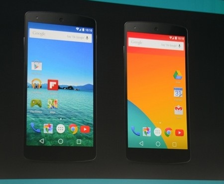Google ra mắt phiên bản Android L, "lột xác" về giao diện và hiệu suất - 2 Giao diện Android L được thiết kế theo phong cách phẳng, với các phím điều hướng đơn giản hơn