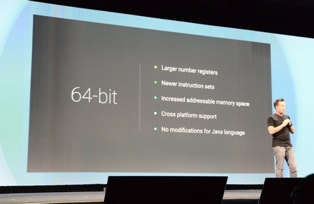 Google ra mắt phiên bản Android L, "lột xác" về giao diện và hiệu suất - 4 Android L đã chính thức hỗ trợ vi xử lý 64-bit