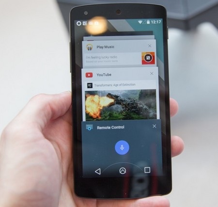 Chùm ảnh so sánh sự khác biệt giữa Android L với 4.4 KitKat - 16 Chức năng đa nhiệm trên Android L