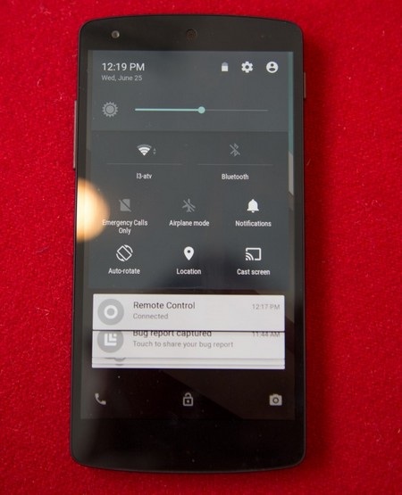 Chùm ảnh so sánh sự khác biệt giữa Android L với 4.4 KitKat - 19 Chức năng thiết lập nhanh ngay từ màn hình khóa