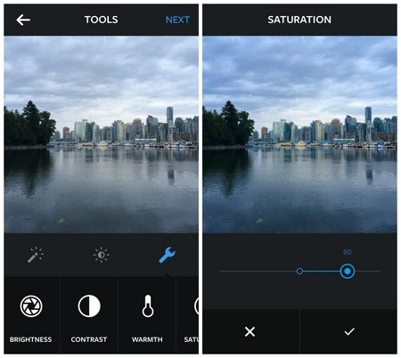 Instagram thêm nhiều chức năng mới cho phép tạo hình ảnh chuyên nghiệp - 1 Instagram cho phép người dùng điều chỉnh mức độ tạo hiệu ứng trên hình ảnh thông qua thanh trượt
