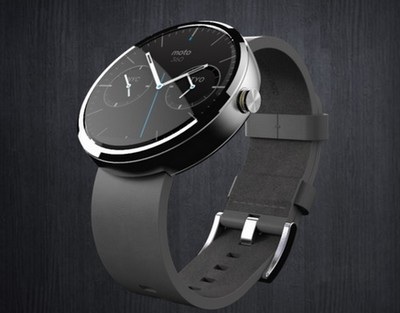 Đồng hồ thông minh Moto 360 của Motorola bất ngờ bị lộ diện trên truyền hình - 2 Hình ảnh thiết kế của Moto 360 đã được Motorola chia sẻ trước đó