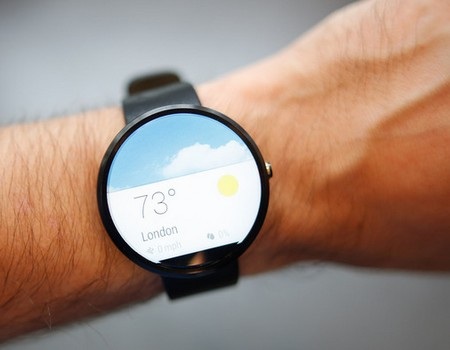 Cận cảnh Moto 360 - Smartwatch đẹp nhất hiện nay - 4 Giao diện ứng dụng thông báo thời tiết