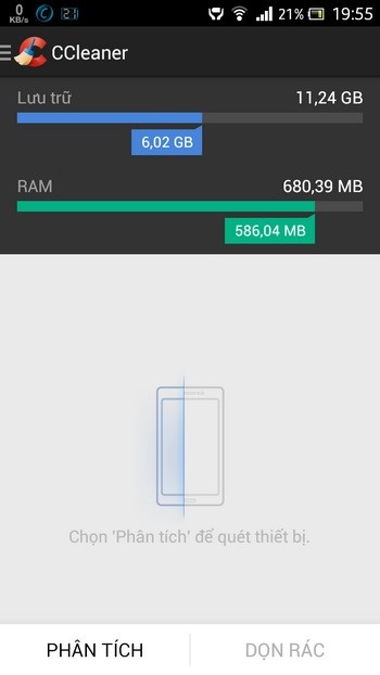 Dọn rác và tối ưu để giúp thiết bị Android hoạt động mượt mà hơn - 1 Dọn rác và tối ưu để giúp thiết bị Android hoạt động mượt mà hơn