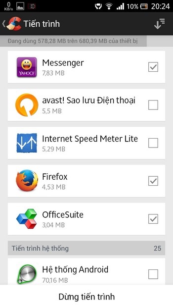 Dọn rác và tối ưu để giúp thiết bị Android hoạt động mượt mà hơn - 6 Dọn rác và tối ưu để giúp thiết bị Android hoạt động mượt mà hơn