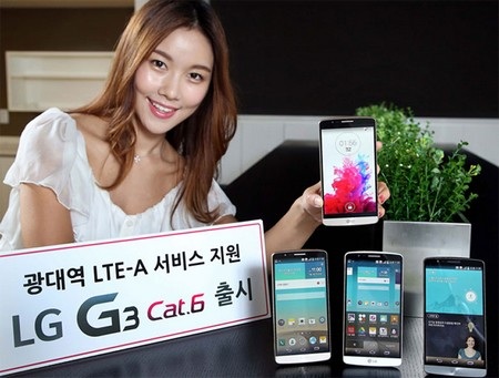 LG bất ngờ trình làng phiên bản G3 cao cấp sử dụng Snapdragon 805 - 1 Phiên bản cao cấp của LG G3 được nâng cấp về cấu hình và hỗ trợ mạng di động nhanh hơn