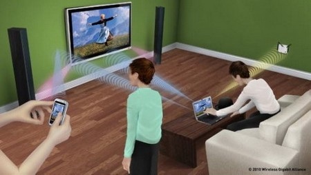 Smartphone, tablet có thể phát không dây video chuẩn 4K trực tiếp lên TV - 1 Công nghệ WiGig sẽ giúp các thiết bị kết nối không dây tốc độ cao với nhau dễ dàng hơn