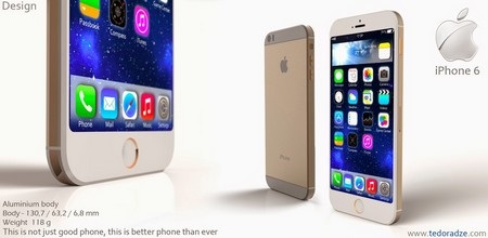 Ý tưởng thiết kế iPhone 6 tuyệt đẹp chạy nền tảng... iOS 9 - 2 Ý tưởng thiết kế iPhone 6 tuyệt đẹp chạy nền tảng... iOS 9