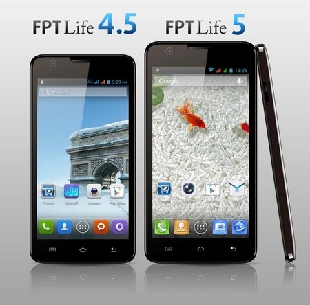 FPT ra mắt bộ smartphone dòng Life - 1 Kích thước màn hình phong phú của FPT Life sẽ mang đến nhiều sự lựa chọn cho người dùng