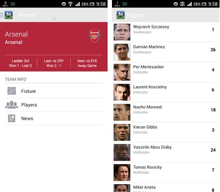 Công cụ cực “đỉnh” không thể thiếu dành cho người yêu bóng đá - 7 Thay đổi giao diện mặc định của ứng dụng