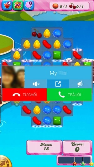 Tuyệt chiêu nhận cuộc gọi đến mà không làm gián đoạn ứng dụng đang chạy trên smartphone - 1 Tuyệt chiêu nhận cuộc gọi đến mà không làm gián đoạn ứng dụng đang chạy trên smartphone