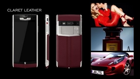 Vertu Signature Touch - Đẳng cấp của sự khác biệt - 1 Vertu Signature Touch màu đỏ rượu vang quyến rũ và đen tuyền huyền bí.
