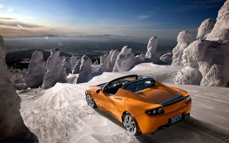 Bộ ảnh đẹp của “siêu xe chạy điện” Tesla Roadster - 19 T.Thủy