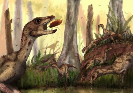 Laquintasaura Venezuela có thể đi lại bằng 2 chân sau và ăn thực vật, các loài động vật nhỏ