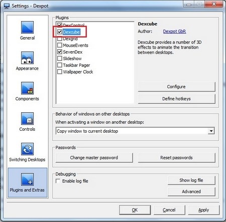 Mang tính năng “độc” của Windows 9 lên phiên bản Windows hiện tại - 7 Hiệu ứng 3D chuyển đổi giữa các màn hình desktop