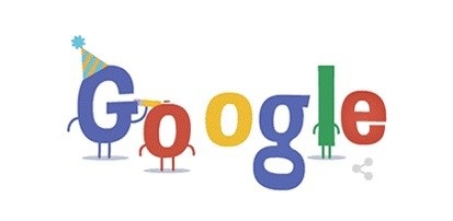 “Gã khổng lồ tìm kiếm” Google tròn 16 tuổi - 1 Logo đặc biệt mừng sinh nhật lần thứ 16 của Google