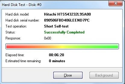Quản lý "sức khỏe" ổ cứng, đề phòng mất mát dữ liệu - 5 - Extended Self-test: