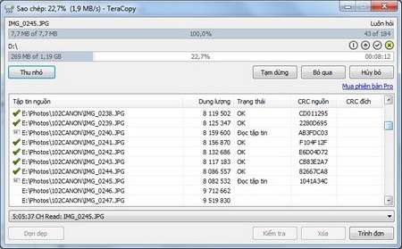 Tuyệt chiêu tăng tốc độ sao chép dữ liệu trên Windows - 2 Tuyệt chiêu tăng tốc độ sao chép dữ liệu trên Windows