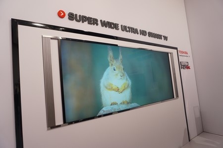 TV màn hình siêu rộng 21:9 của Toshiba