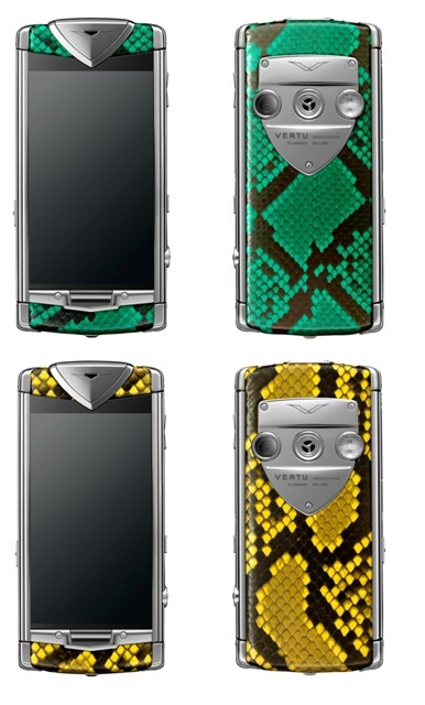 Vertu Constellation Python Green– Vertu Constellation Python Yellow