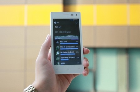 FPT F35 duy trì mức tiêu thụ pin tốt sau khi trải qua nhiều hoạt động