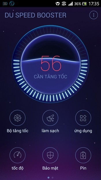 Tối ưu và tăng tốc thiết bị chạy Android thêm 60%