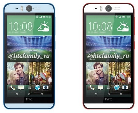 Lộ ảnh và cấu hình smartphone chuyên “tự sướng” của HTC - 1 Mặt trước của HTC Desire EYE nổi bật với camera kích thước lớn