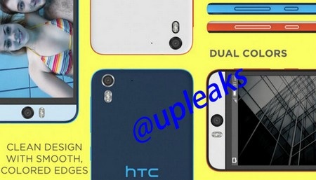 Lộ ảnh và cấu hình smartphone chuyên “tự sướng” của HTC - 2 Sản phẩm sẽ được trang bị đèn flash kép ở mặt sau