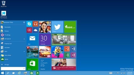 Nút bấm Start Menu “lai” trên Windows 10