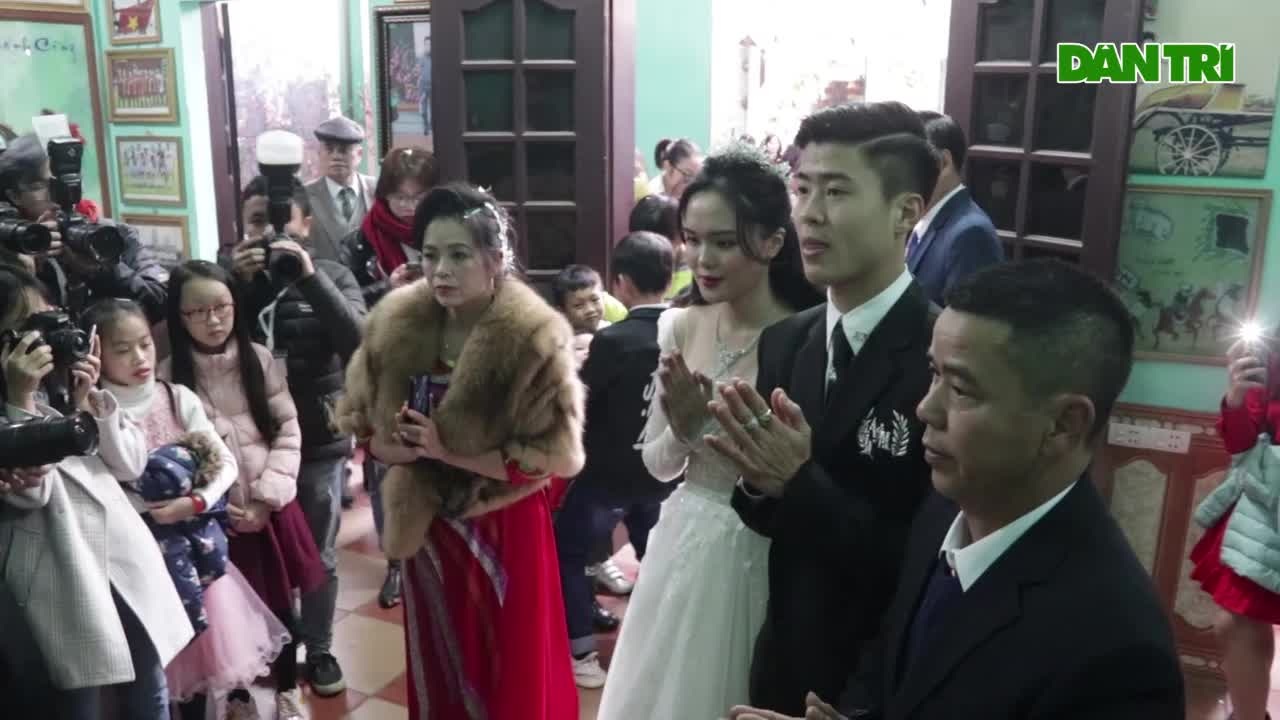 Đám cưới Duy Mạnh - Quỳnh Anh: Cặp đôi trao nhẫn, chính thức là vợ chồng