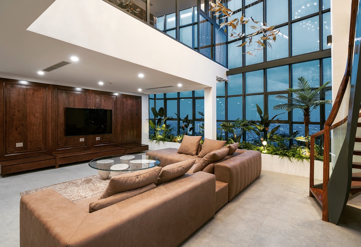 Thiết kế nội thất chung cư cao cấp sang trọng hiện đại tại Hà Nội