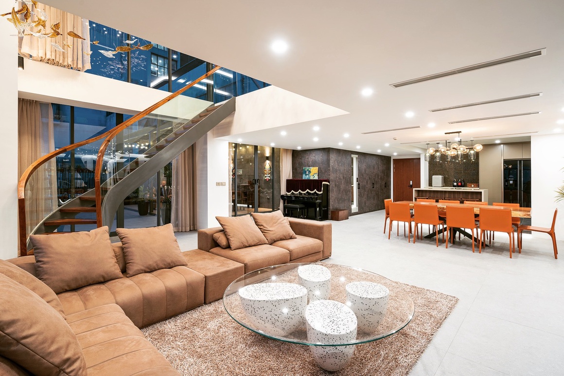 Nội thất căn hộ Duplex rộng 360m2 có sân vườn siêu đỉnh ở Hà Nội - 4
