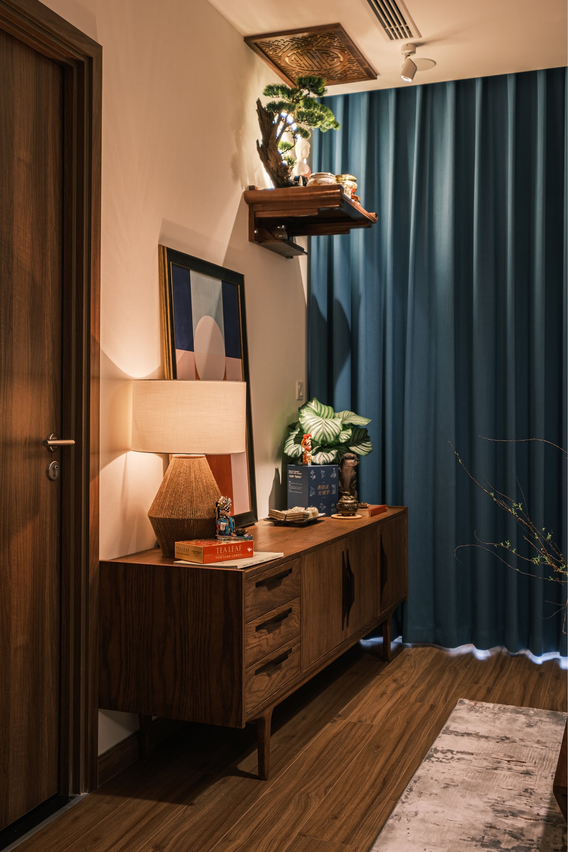 Ngắm căn hộ 60 m2 rộng và đẹp khó chê với nội thất có tông màu xanh lạ - 15 Ngắm căn hộ 60 m2 rộng và đẹp khó chê với nội thất có tông màu xanh lạ - 15