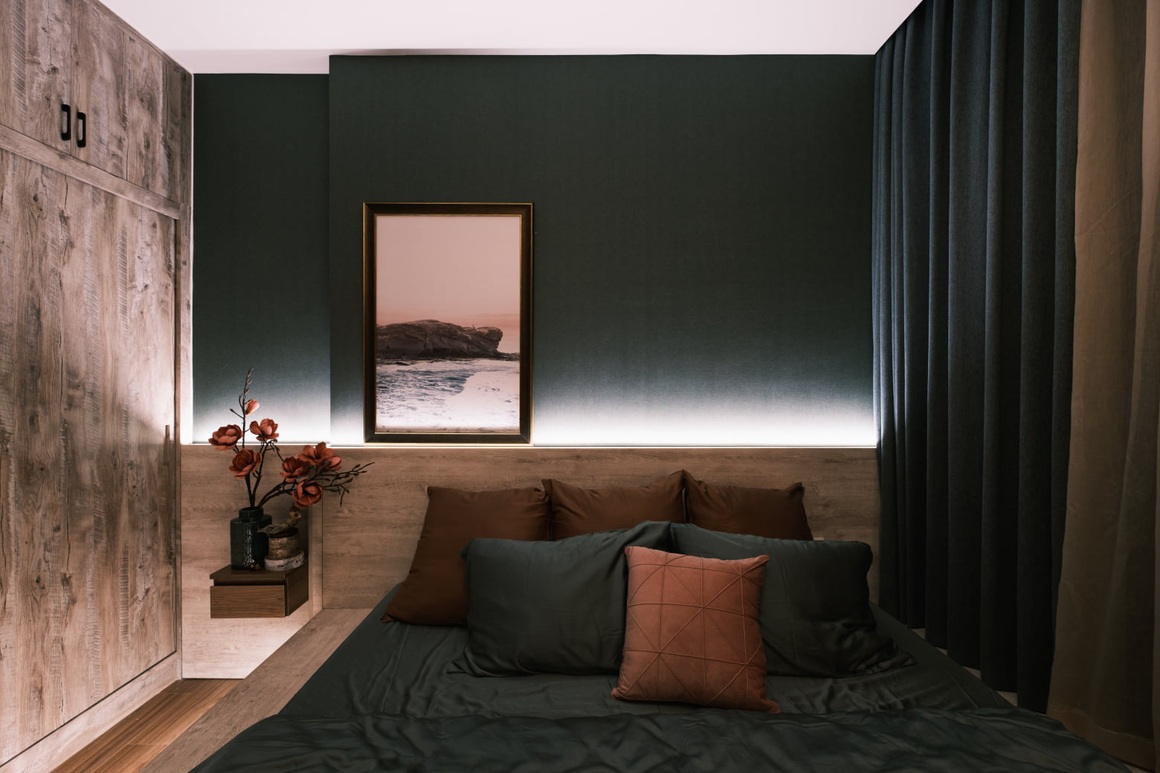 Ngắm căn hộ 60 m2 rộng và đẹp khó chê với nội thất có tông màu xanh lạ - 6