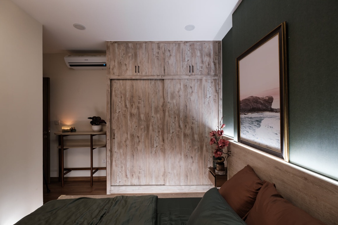 Ngắm căn hộ 60 m2 rộng và đẹp khó chê với nội thất có tông màu xanh lạ - 8 Ngắm căn hộ 60 m2 rộng và đẹp khó chê với nội thất có tông màu xanh lạ - 8