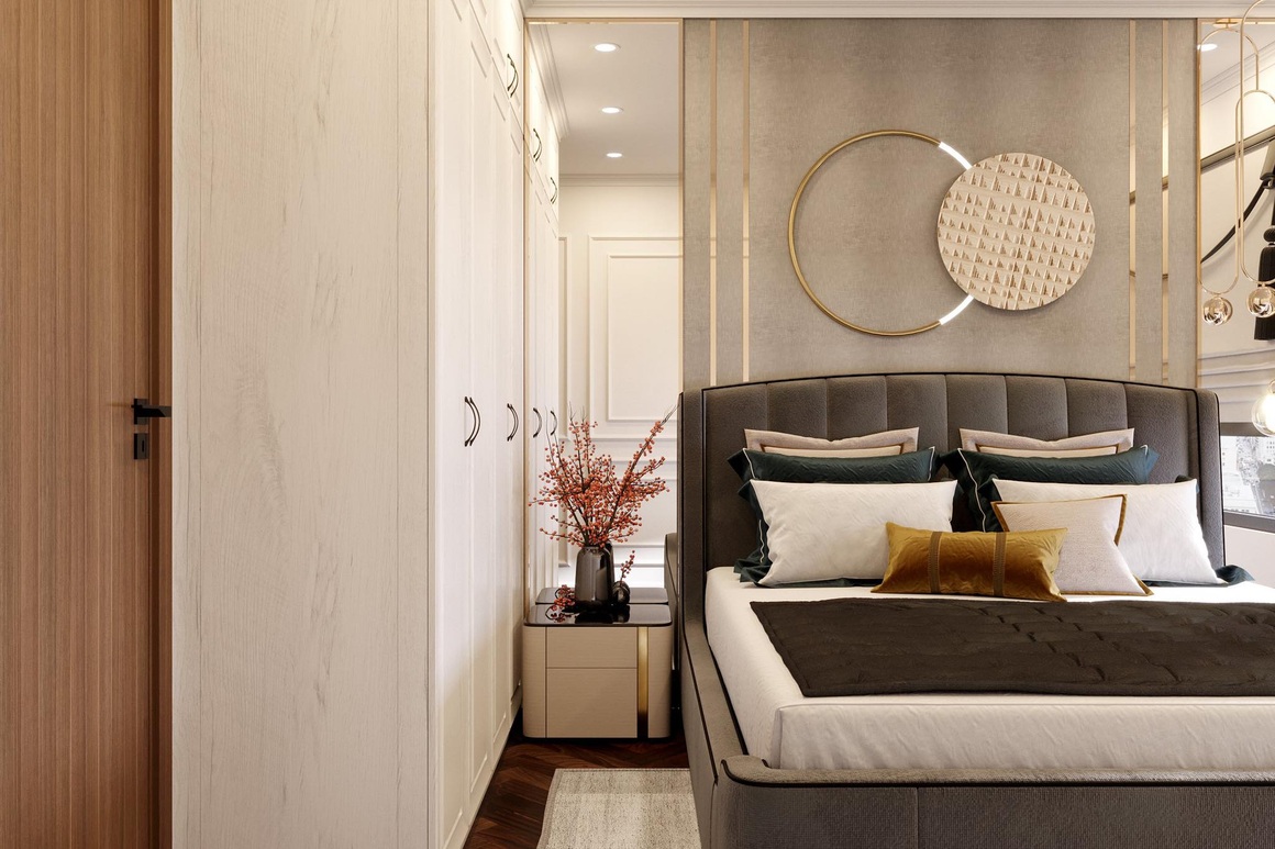 Bất ngờ trong căn hộ siêu nhỏ, chỉ 43 m2 với phong cách tân cổ điển - 9 Bất ngờ trong căn hộ siêu nhỏ, chỉ 43 m2 với phong cách tân cổ điển - 9