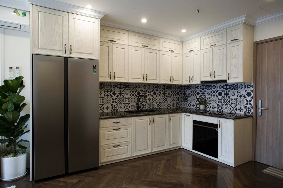 Bất ngờ trong căn hộ siêu nhỏ, chỉ 43 m2 với phong cách tân cổ điển - 6 Bất ngờ trong căn hộ siêu nhỏ, chỉ 43 m2 với phong cách tân cổ điển - 6