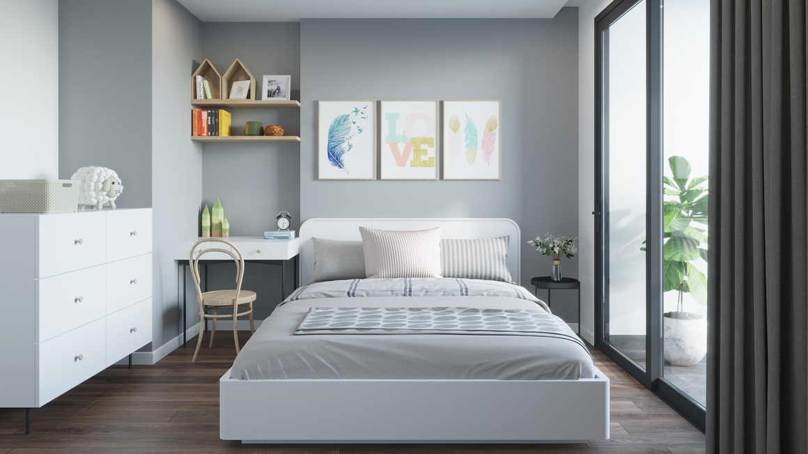 Ngắm căn hộ 3 ban công với nội thất tự thiết kế siêu thoáng, nhìn là mê - 5 Ngắm căn hộ 3 ban công với nội thất tự thiết kế siêu thoáng, nhìn là mê - 5