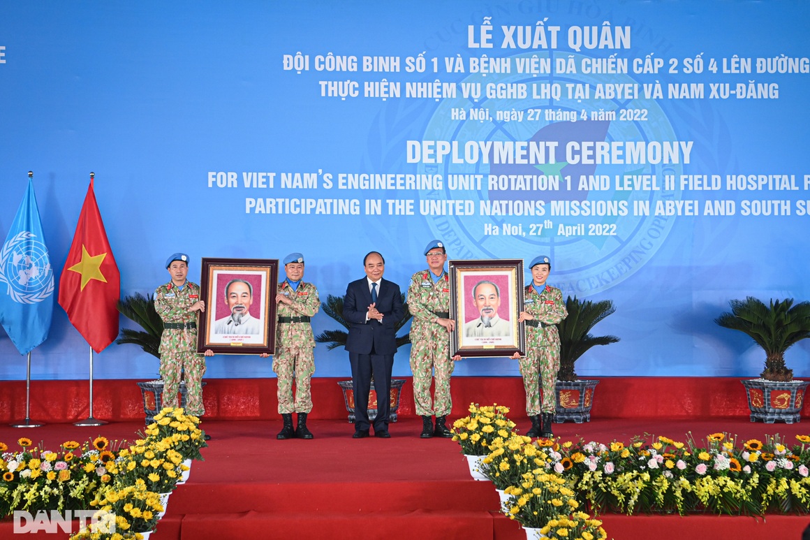 Đội Công binh Việt Nam lên đường gìn giữ hòa bình Liên Hợp Quốc - 3